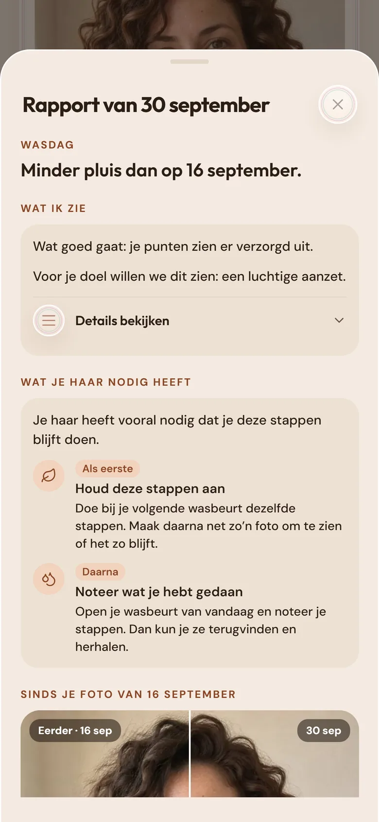 Een fotorapport: wat de app ziet, wat je haar nodig heeft en welke stappen je kunt aanhouden.